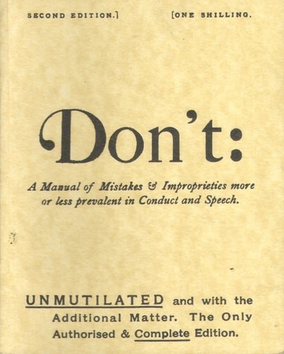 Don manual mistakes and - mistakes,